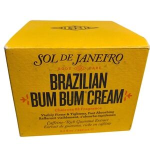 Sol de Janeiro 8.1oz Brazilian Bum Bum Cream New NIB Cheirosa 62 Body Firming
